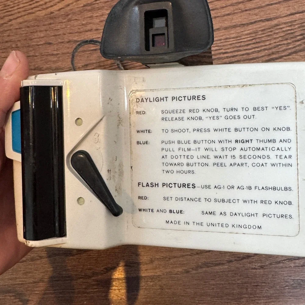 1960s‎ Polaroid Swinger Model 20 Land Camera Vintage Instant Photo Retro Vintage